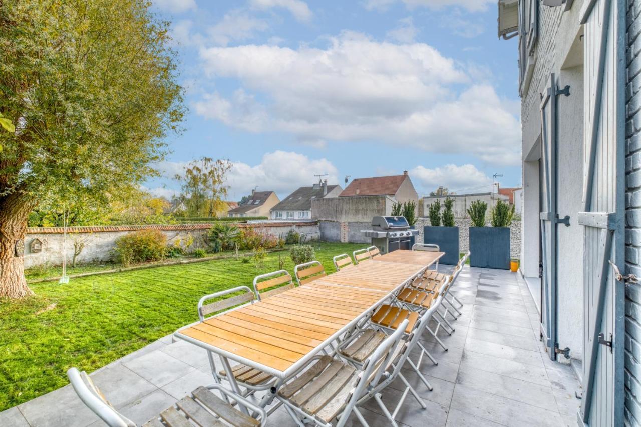 Villa Saint-Mard - King Size Bed - 10Min Aeroport Cdg 25Min Paris By Train Экстерьер фото
